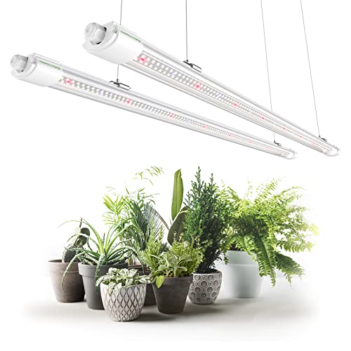 MARS HYDRO VG80 Led Grow Light 2 x 4 ft Coverage 432 Diodes Grow Lights for Indoor Plants Full Spectrum 10000 Lux Daisy Chain Veg Flower Growing Lamps Plant Stand Grow Light Strip