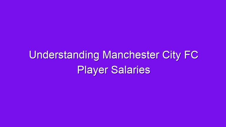 Understanding Manchester City FC Player Salaries - understanding manchester city fc player salaries 2604