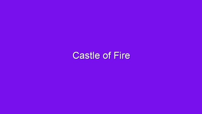 Castle of Fire - castle of fire 2799