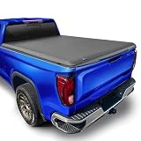 Tyger Auto T1 Soft Roll-up Truck Bed Tonneau Cover Compatible with...